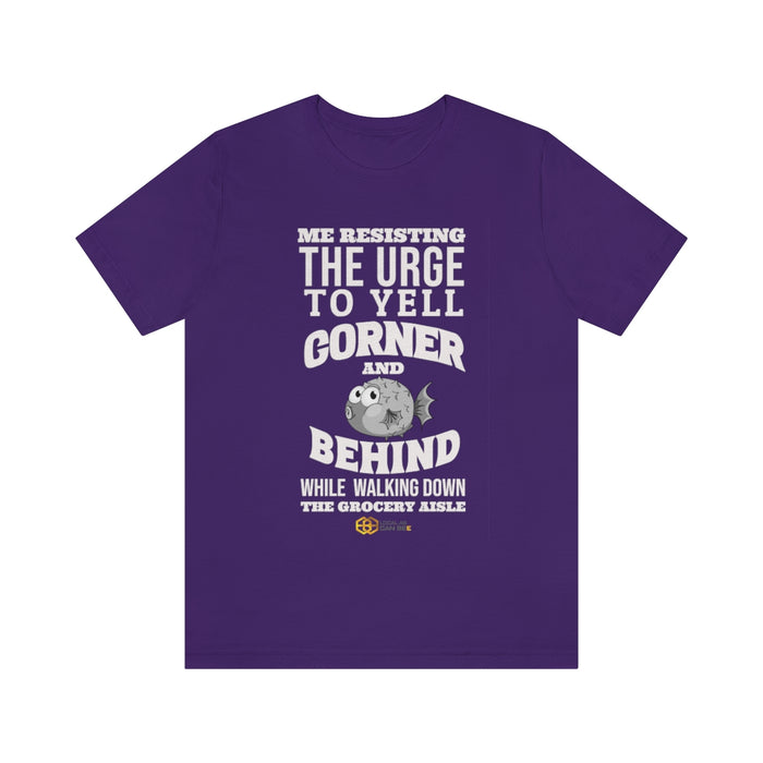 Corner and Behind - short sleeve unisex t-shirt