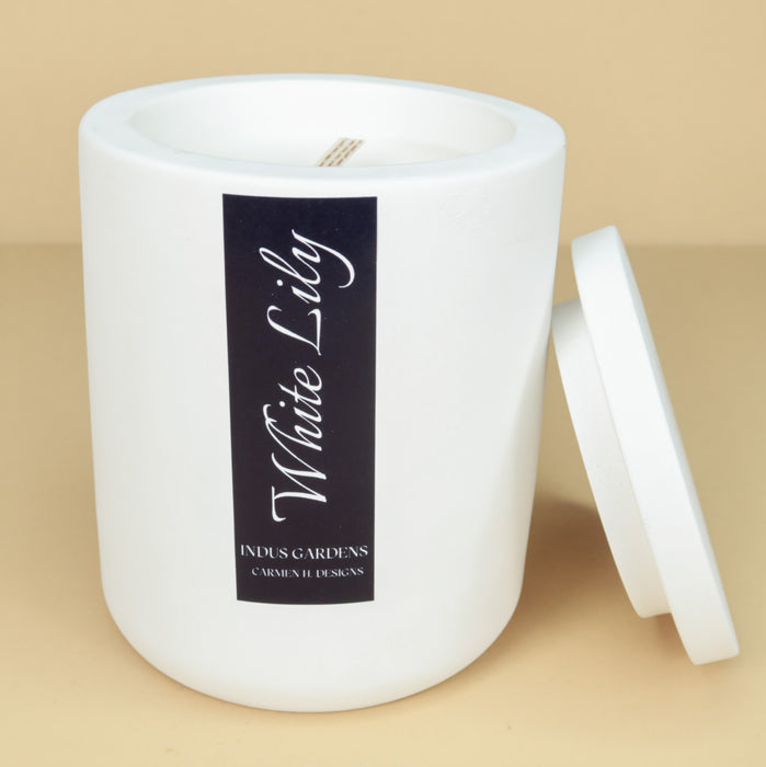 Indus Gardens Scented Candle | Carmen H Designs