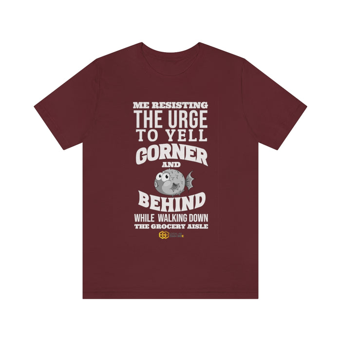 Corner and Behind - short sleeve unisex t-shirt