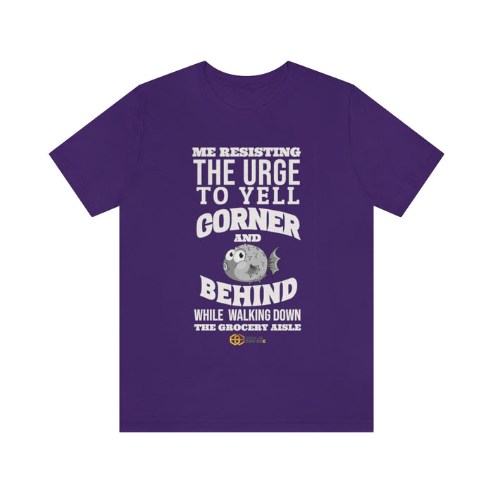 Corner and Behind - short sleeve unisex t-shirt