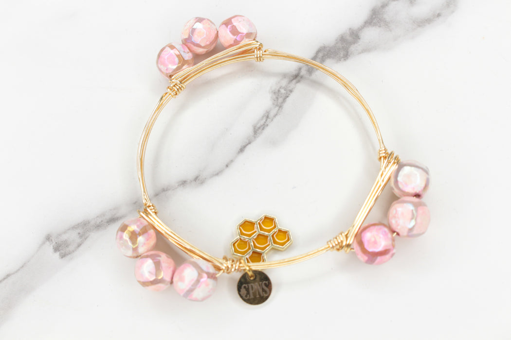 Candy Pink Tibetan Bracelet |  CPNS Boutique