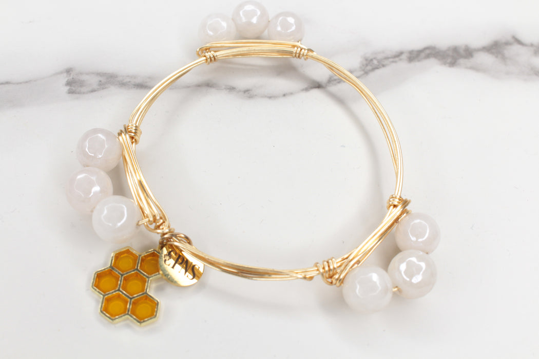 Ivory Tibetan Bracelet |  CPNS Boutique