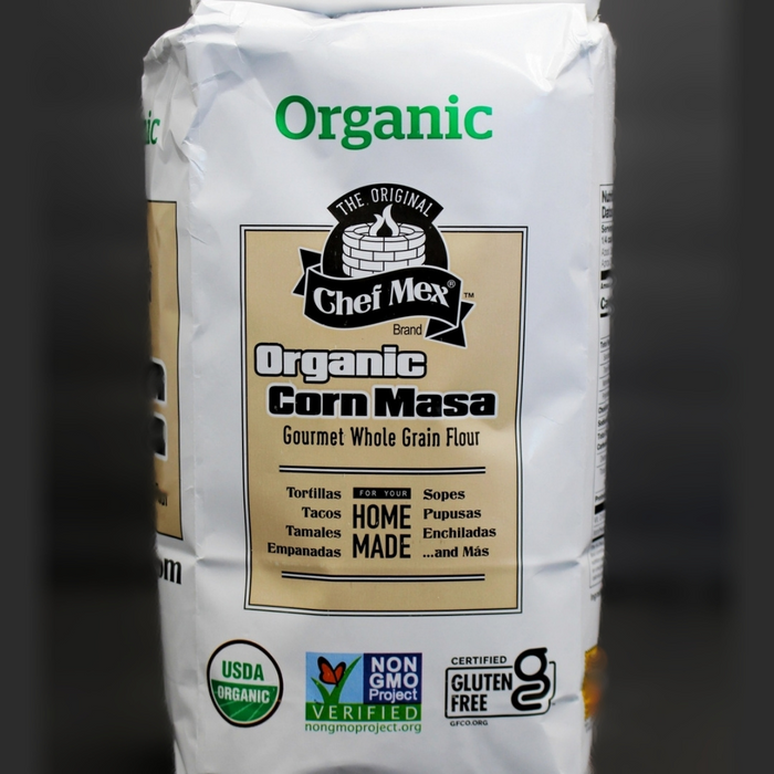 Chef Mex® Organic Corn Masa | Poquito Mas ®